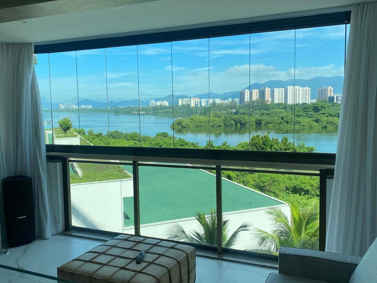 Apto De Frente Para A Praia Com Vista Pra Lagoa Rio de Janeiro Luaran gambar